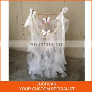 Wholesale Mullticolor Wedding Decoration Plastic Chair Cover thumbnail-4