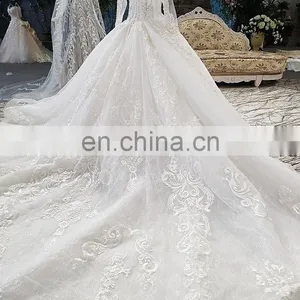 LS00371-1 Long Sleeves White Plus Size Designer Bridal Dresses in Karachi Gowns Wedding Dresses thumbnail-4