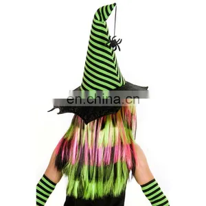CGW-172 Colorful Wigs With Hat thumbnail-1
