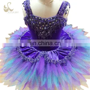 Supply Cheap Colorful Ballet Sequin Dress thumbnail-1