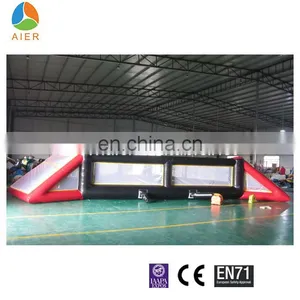 Large Triangle Inflatable Soccer Field for Sale thumbnail-2