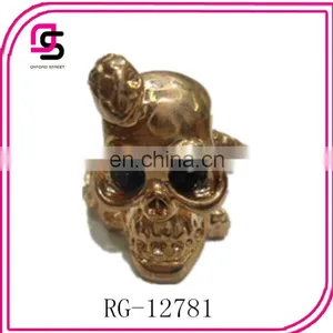 New Design Fashion Skull Alloy Rings thumbnail-1