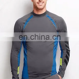 Custom Dye Sublimation Long Sleeve Rash Guard Compression Shirt thumbnail-5