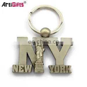 No Minimum Customize Handmade Sublimation Metal Alphabet Letters Keychain thumbnail-1