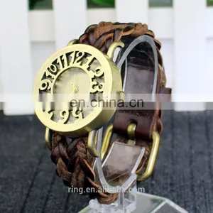New Weave Leather Wrist Watch,men Wrist Watch,women Wrist Watch thumbnail-1