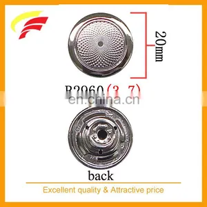 Button Series Zinc Alloy Jeans Button , Rivet , Snap Button for Garment thumbnail-1