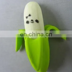 4pc Banana Shape Eraser Set Children Fancy Fruit Eraser Set thumbnail-3
