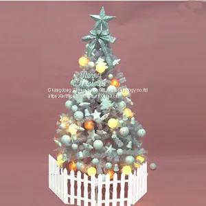 New Fashion Luxury White Luxury Christmas Tree Beautiful Artificial Trees for Indoor Decoration thumbnail-1