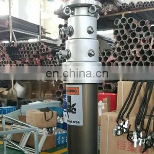 6 Meter Light Weight Portable Foot Pump Tripod Locking Pneumatic Telescopic Mast for Meteorology Use thumbnail-5