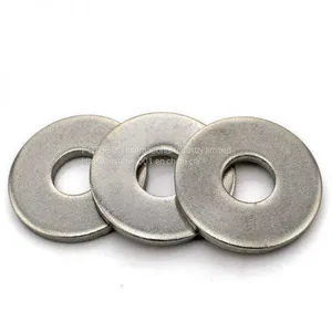 M 1.6-M30 Flat Plain Round Washer Flat Gasket Sealing Ring 304 Steel Flat Gasket DIN125/DIN126/ISO7089/ISO7090 thumbnail-1