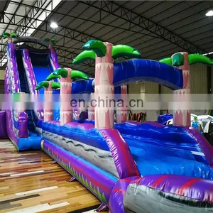 Outdoor Playground Inflatable Slide And Pool For Children Amusement Park thumbnail-6
