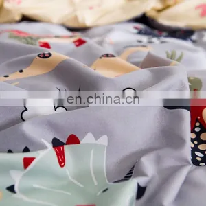 Comforter Bedding Set for Bed Fashion Custom Printed Design Dinosaur Pattern Bedding Set thumbnail-3