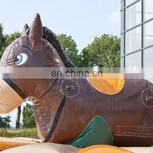 Outdoor Play Games Inflatable Horse Pull Riding Games For Adults thumbnail-4