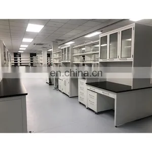 Science Lab Furniture Microbiology Lab Table Metal Steel Work Bench thumbnail-1