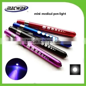 Promotion Gift Led Yellow Light Eyes Checking Pocket Clip Pen Light Medical thumbnail-1
