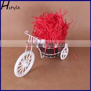 Craft Material Apple Green Shred Paper Rayon Present Filling Material Filler Raffia For Wedding Party SD150 thumbnail-1