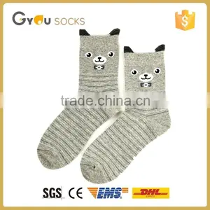 Crew Cotton Children Customized Girls Bear School Kids Socks Wholesales thumbnail-1