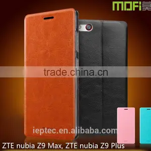 MOFi RUI Series PU Leather Flip Cover Case for ZTE Nubia Z9 Max, NX510J, Mobile Phone Case for ZTE Nubia Z9 Plus thumbnail-1