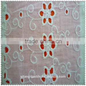 Embroiered Fabric for Wedding Dress thumbnail-1