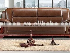 Oupusen 1 1 3 Office Wooden Sofa Set thumbnail-1