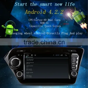 Car Factory 1024*600 Screen Auto Radio for Kia K2 RIO GPS 3G WIFI Android 4.2.2 CAR DVD GPS 3G WIFI FOR KIA K2 RIO 2011-2012 thumbnail-6