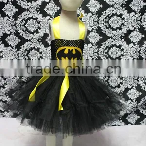 Hotsale Baby Kids Girl Party Dress Pumpkin Black Halloween Dress thumbnail-1