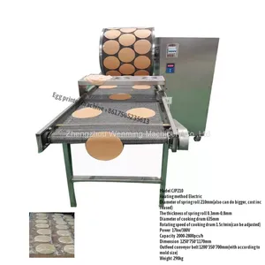 Automatic Lumpia Roller Lumpia Wrapper Making Machine Lumpia Wrapper Maker Spring Roll Wrapping Machine for Sale thumbnail-2