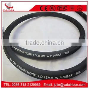 High Pressure Delivering Water Rubber Hose Steam 3/8 thumbnail-1