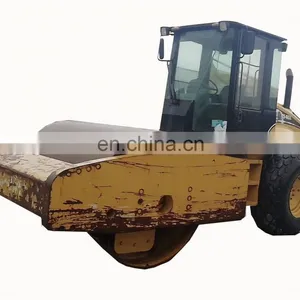 Used Original Japan Road Roller CAT CS683E Road Soil Compactor With High Condition and Cheap Price for Sale thumbnail-1