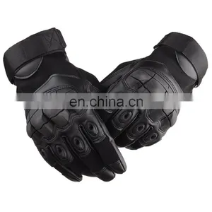 Breathable Comfort Leather Gloves Motorcycle Guantes Para Moto Gloves Black Sandy Olive Impact/slip Resistant SONICE3132 CN;JIA thumbnail-5