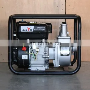 BISON WP20H 7hp 2 Inch Gasoline High Pressure Mini Petrol Water Pump thumbnail-1