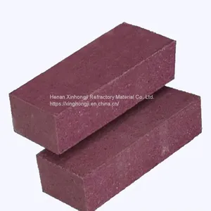 Alkali Resistance Firebricks Chromic Corundum Blocks Chrome High Alumina Refractory Bricks thumbnail-1