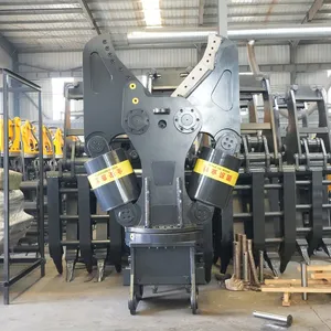 Scrap Metal Recycling Excavator Hydraulic Power Guillotine Shear Machines for Steel Pipe thumbnail-2