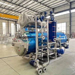 China Professional Manufacturer High Pressure Processing Spraying Type Autoclave Machine for Food Sterilization thumbnail-2