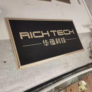Villa Brass Doorplate Company - Customized Retro Three-Dimensional Relief Brass Plate Signboard thumbnail-1