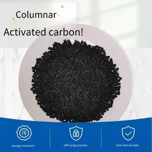 Black Cylindrical Coal-based Columnar Activated Carbon, High Iodine Value for Organic Waste Gas Adsorption, Used in Factory Sewage Treatment thumbnail-3
