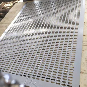 Customized Hexagonal Perforated Screen for Exterior Decorative Security thumbnail-1