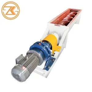 Shaftless Screw Conveyor Stainless Steel Spiral Conveyor For Sludge Wastewater Treatment thumbnail-1