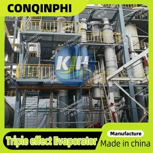 Multi-Effect Brine Evaporation and Crystallization Unit 0.5-2 Ton/Day 304 Stainless Steel Shell and Tube Design thumbnail-1