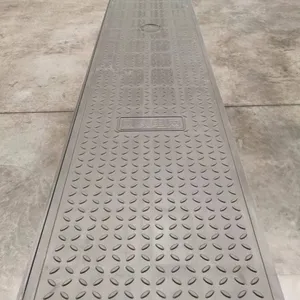 Smc Polymer Cable Trench Cover Plate, Energy Storage Station Cable Trench Cover Plate, Fireproof Tunnel Cover Plate, Fire Protection Cover Plate thumbnail-2