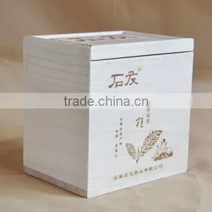 Fancy Wooden Tea Cardboard Packaging Box thumbnail-1
