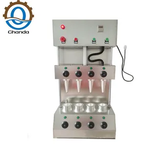MO-QDMECH Automatic Pizza Cone Making Machine MH084 Stainless Steel 4 Cones Per Time Commercial Pizza Machine thumbnail-2