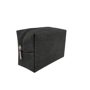 Rectangular Cosmetic Bag, Waterproof Zipper Makeup Pouch, Portable Travel Storage Organizer for Toiletries thumbnail-4