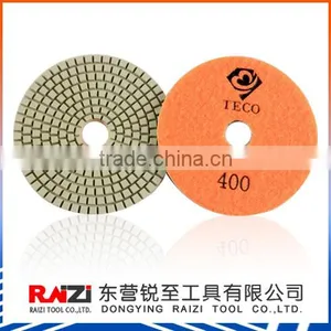 Flexible Resin 7 Step Pad 4inch X3mm for Polishing Granite /marble thumbnail-1
