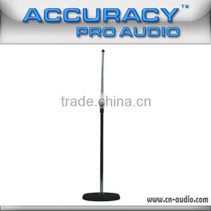 Metal Mic Stand With Iron Round Base and Adjustable Height MS102 thumbnail-1