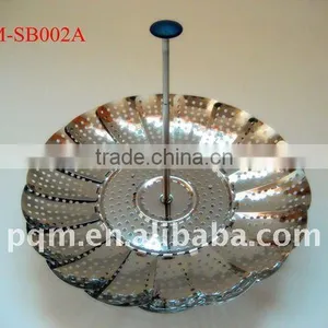 Senior Durable Stainless Steel Collapsible Steamer Basket 002A thumbnail-1