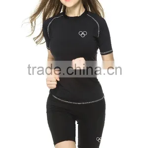 (OEM/ODM Factory)themal Travel Wear Fitness Slim Fit Sportswear Training Tops thumbnail-1
