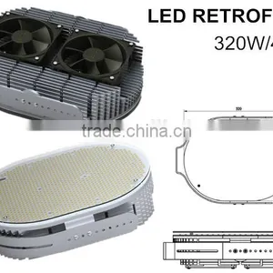 Meanwell Driver 100v-347v Led Wall Pack Led Shoe Box Light LED Area Pole Lights Fixtures thumbnail-2