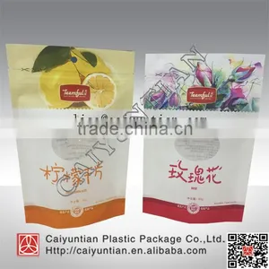 Food Grade Packaging Brown Kraft Paper Bag With Window and Zipper thumbnail-5