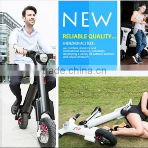 ET. China New Product 20KG Mini Folding E Bike, 2016 New Pocket Bike 48V500W Motor LED Lights Electric Bicycle Motor thumbnail-6